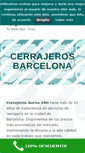 Mobile Screenshot of cerrajerosbarcelona24h.com