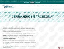 Tablet Screenshot of cerrajerosbarcelona24h.com